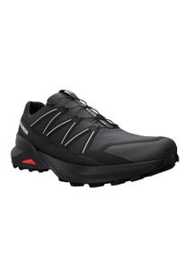 Trailrunningschuh Salomon "SPEEDCROSS PEAK", Herren, Gr. 41, schwarz (schwarz, schwarz, glacier gray), Synthetik, Textil, Schuhe Trailrunningschuh, wasserdicht, Topseller