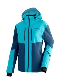 Skijacke Maier Sports "Pinilla", Damen, Gr. 44, blau (himmelblau), 90% Polyester, 10% Elasthan, Rundhals, Jacken Skijacke, atmungsaktive Damen Ski-Jacke, wasserdichte und winddichte Winterjacke