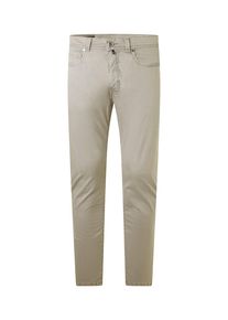 5-Pocket-Hose Pierre Cardin "PC-Lyon", Herren, Gr. 38, L&auml;nge 34, braun (braun rice), Web, Obermaterial: 97% Baumwolle, 3% Elasthan, unifarben, slim fit lang, Hosen 5-Pocket-Hose