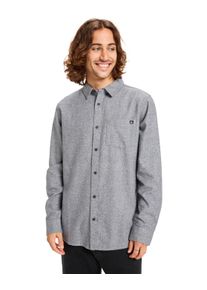Langarmhemd Quiksilver "Motherfly Heather", Herren, Gr. XXL, US-Gr&ouml;&szlig;en, india ink, Obermaterial: 100% Walkfrottier;, Hemden Langarmhemd