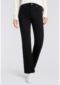 Slim-fit-Jeans BOSS Orange "Ada 12.0 Premium Damenmode", Damen, Gr. 31, L&auml;nge 32, schwarz 008, Denim/Jeans, Obermaterial: 98% Baumwolle, 2% Elasthan, unifarben, slim fit lang, Jeans Slim-fit-Jeans, High Rise