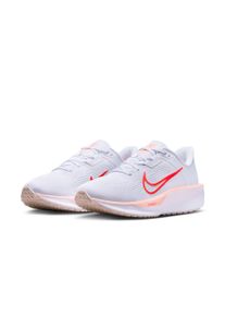 Laufschuh Nike "WMNS QUEST 6", Damen, Gr. 40,5, wei&szlig;, bright crimson, washed coral, Textil, Schuhe Laufschuh