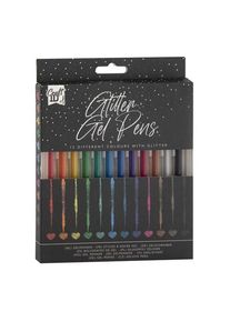Creative Craft Group Gel Pens Glitter 12 pcs.