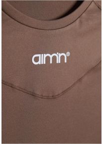aim'n Aim'n T-shirt fonctionnel Femme marron taille XS