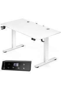 Casaria Zit sta bureau Wit 120x60x72-117cm