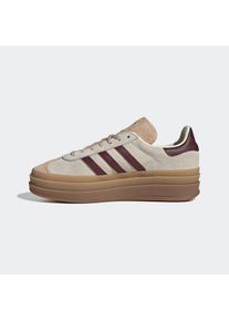 adidas originals, Damen, Sneaker &raquo;GAZELLE BOLD&laquo;, Cream White / Maroon / Magic Beige, 40,5, Ein klassischer Schuh mit 90s-Vibe und modernem Touch.