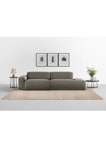 Trendmanufaktur, &raquo;Braga, mit hochwertigem Kaltschaum, Megasofa, in Cord erh&auml;ltlich&laquo; modernes Big-Sofa, Couch mit hohem Sitzkomfort, 277/72/107 cm (B/H