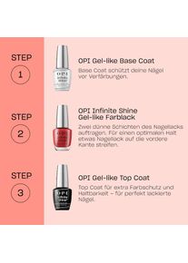 O.P.I OPI, Damen, Nagellack &raquo;Infinite Shine &laquo; deckend, gl&auml;nzend, langanhaltend, splitterfest, gelartiges Finish, C09-Pompeii Purple, Bietet einen gel-