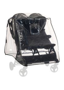 hauck, Kinderwagen-Regenschutzh&uuml;lle &raquo;Pushchair Raincover Duo&laquo; f&uuml;r Geschwisterwagen, transparent, Kinderwagen-Regenschutzh&uuml;lle