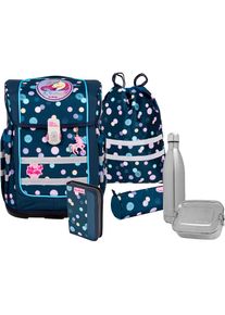 McNeill, Unisex, Schulranzen &raquo;Ergo Compacto, Polly&laquo; reflektierende Streifen auf den Schultergurten;retroreflektierende Fl&auml;chen inkl. Federm&auml;ppchen, 