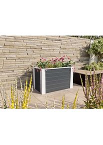 Konifera, Hochbeet &raquo;aus farbvorbehandeltem Fichtenholt&laquo; BxTxH: 115x65x70 cm, anthrazit, Holzwerkstoff, B/H/T: 115 cm x 70 cm x 65 cm, anthrazit