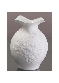 Kaiser Porzellan, Dekovase &raquo;Floralie&laquo;, wei&szlig;, Porzellan, B/H/T: 13 cm x 16 cm x 13 cm, wei&szlig;