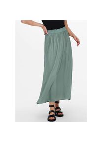 Only, Damen, Maxirock &raquo;ONLVENEDIG &ndash; Maxil&auml;nge mit elastischem Bund f&uuml;r luftigen Komfort&laquo; Viskose, Chinois Green, XS, Chinois Green, Maxirock von Only