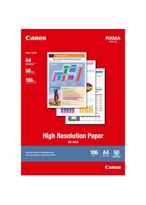 Canon, Fotopapier &raquo;HR-101N&laquo; DIN-A4, wei&szlig;, Bl&auml;tter pro Packung: 50 Bl&auml;tter