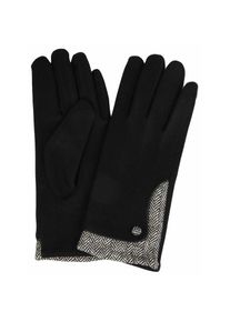 Capelli New York, Damen, Strickhandschuhe mit Fischgr&auml;tmuster, black, Damen-Handschuh von Capelli New York
