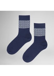 Hudson, Damen, Socken &raquo;Socke Nordic&laquo;, royal blue 0539, 35-38, Woll-Mix