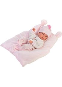 Llorens, Babypuppe &raquo;Bimba rosa, 35 cm&laquo; Made in Europe, babyrosa/wei&szlig;, Babypuppe
