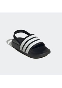 adidas Sportswear, Unisex, Badesandale &raquo;ESTRAP KIDS ADILETTE&laquo; Badelatschen f&uuml;r Kinder & Jugendliche, Core Black / Cloud White / Core Black, 31, Eine 