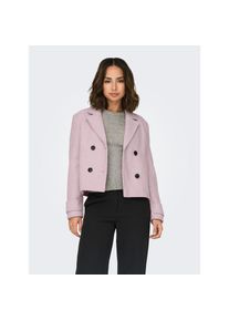 Only, Damen, Kurzjacke &raquo;ONLFREJA LIFE SHORT DB JACKET OTW NOOS&laquo; Kunstfaser, Deauville Mauve Detail:MELANGE, L, Moderne Jacke von Only