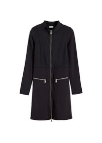 bonprix, Damen, Minikleid aus Viskose, Polyester und Elasthan, mit Punto di Roma Material, schwarz, 34 - N-Gr, Minikleid mit elegantem Stil f&uuml;r einen 