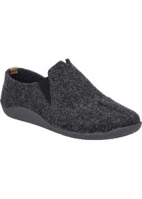 Josef Seibel, Damen, Hausschuh &raquo;Vinny 05, anthrazit&laquo;, anthrazit, 37, Made in Germany: Qualit&auml;t aus Hauenstein, Deutschland.