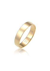 Elli Premium, Damen, Partnerring &raquo;Ring Trauring Bandring 585 Gelbgold&laquo;, Gold, 62, Eleganter Ring f&uuml;r Damen aus 585 Gelbgold strahlt luxuri&ouml;sen Glanz 
