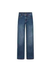 oxmo, Damen, Straight-Jeans &raquo;Straight-Jeans OXHELLE STRAIGHT JEANS&laquo;, Dark Blue Denim, 29 - L&auml;nge 32, Modische Jeanshose der d&auml;nischen Top-Marke