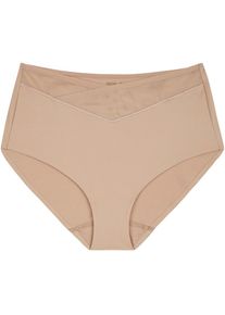 Triumph, Damen, &raquo;True Shape Sensation&laquo; Mesh-Eins&auml;tze, Stretch-T&uuml;ll, Wickel-Optik, SMOOTH NATUR, 40, SMOOTH NATUR, Damen-Slip von Triumph