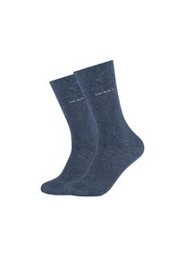 Camano, Damen, Socken &raquo;ca-soft&laquo; 4 Paar, mit verst&auml;rktem Fersen- und Zehenbereich, jeansblau-meliert, 47-49, Socken von Camano