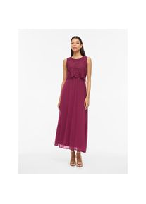 Vila, Damen, Maxikleid &raquo;VIMILINA LACE DRESS - NOOS/DC&laquo;, Anemone, 42 - N-Gr, &Auml;rmelloses Maxikleid von Vila