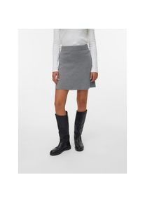 V&eacute;ro Moda Vero Moda, Damen, Minirock &raquo;VMSABA NW SKATER SKIRT GA NOOS&laquo;, Medium Grey Melange, M (38), Skaterrock von Vero Moda
