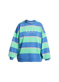 Roxy, Damen, Sweatshirt &raquo;Strictly Stripes Oversized&laquo;, Katydid Stripy Soul, L, Material: Garngef&auml;rbte Walkfrottier mit...