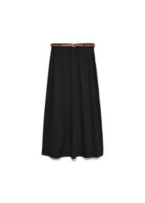 V&eacute;ro Moda Vero Moda, Damen, Maxirock &raquo;VMLUNA ANKLE SKIRT JRS NOOS&laquo; Baumwollmischung, ankle lenght, Black, XS, Black, Langer Jerseyrock von Vero Moda