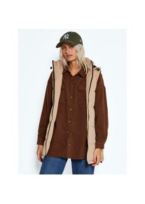 Noisy may, Damen, &raquo;NMAURORA HOOD VEST NOOS&laquo;, Nomad Detail:BLACK, S, Nomad Detail:BLACK, Modische Pufferweste von Noisy may