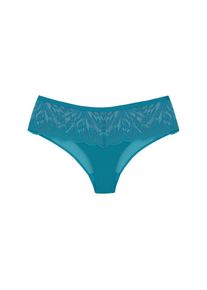Triumph, Damen, Hipster &raquo;Crazy Stupid Love&laquo; Spitze vorn, Mesh hinten, figurbetonte Passform, ARIZONA BLUE, 36, Triumph Hipster mit femininer 