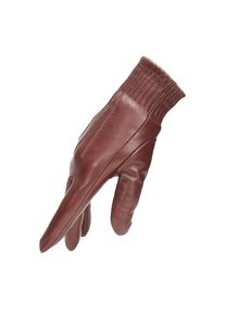 Pearlwood, Damen, Lederhandschuhe &raquo;MIMI&laquo; weiches Fleecefutter, Temperaturregulierend, marroon, 7.5, Damenhandschuhe von Pearlwood