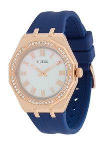 Guess Montre &agrave; affichage analogique Femme bleu taille One Size