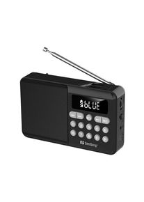 Sandberg Speaker Radio FM+BT Recharge - FM - Mono - schwarz