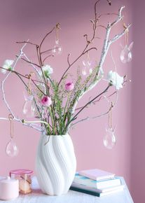 Coniglietti decorativi in vetro da appendere (pacco da 6), Incolore, Taglia 10 cm, bonprix