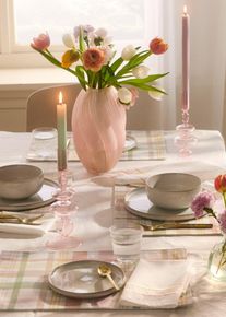 Portacandele (pacco da 2), rosa, Taglia 23,5 cm, bonprix