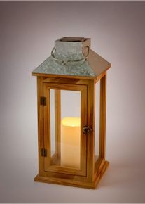 Lanterna solare, Beige, Taglia 40x18 cm, bonprix