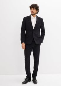 Completo super elasticizzato slim fit (2 pezzi), Nero, Taglia 50, bonprix