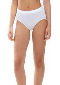 Taillenslip Mey "SERIE EMOTION", Damen, Gr. 38, wei&szlig;, Feinripp, Obermaterial: 50% Viskose, 46% Polyamid, 4% Elasthan, k&ouml;rpernah, Unterhosen Taillenslip, Ohne auftragende Seitenn&auml;hte