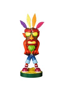Exquisite Gaming Crash Bandicoot: Crash Aku Cable Guy (Xbox 360, Mac, PS4, Switch, PS5, Xbox One S, PC, Xbox Series X), Gaming Controller Zubeh&ouml;r, 