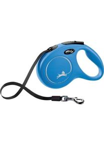 Flexi New CLASSIC M/L leash 5 m blue