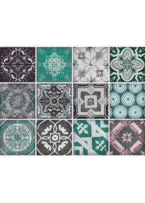 queence Fliesenaufkleber &raquo;Mosaik Muster&laquo; Stickerfliesen, selbstklebend, Sticker, 12er Set