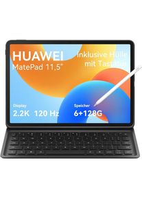 Huawei Tablet &raquo;MatePad 11.5" 2024 6+128GB&laquo; (29,21 cm / 11,5 &prime;&prime;) HarmonyOS 128 GB 2.2K Lautst&auml;rkeregler)