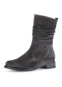 Gabor Stiefel &raquo;Genua&laquo; , Blockabsatz, Kurzstiefel, mit Innenrei&szlig;verschluss grau, Gr&ouml;&szlig;e 38,5