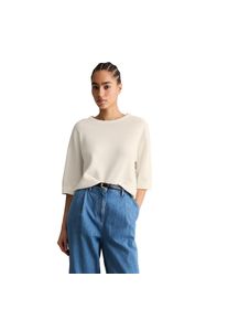 Marc O'Polo Marc O'Polo DENIM Rundhalspullover 3/4 Arm, locker geschnitten