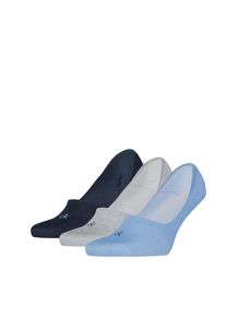 Calvin Klein F&uuml;&szlig;linge &raquo;CK MEN FOOTIE MC&laquo; 3 Paar, Antirutsch Noppen im Fersenbereich